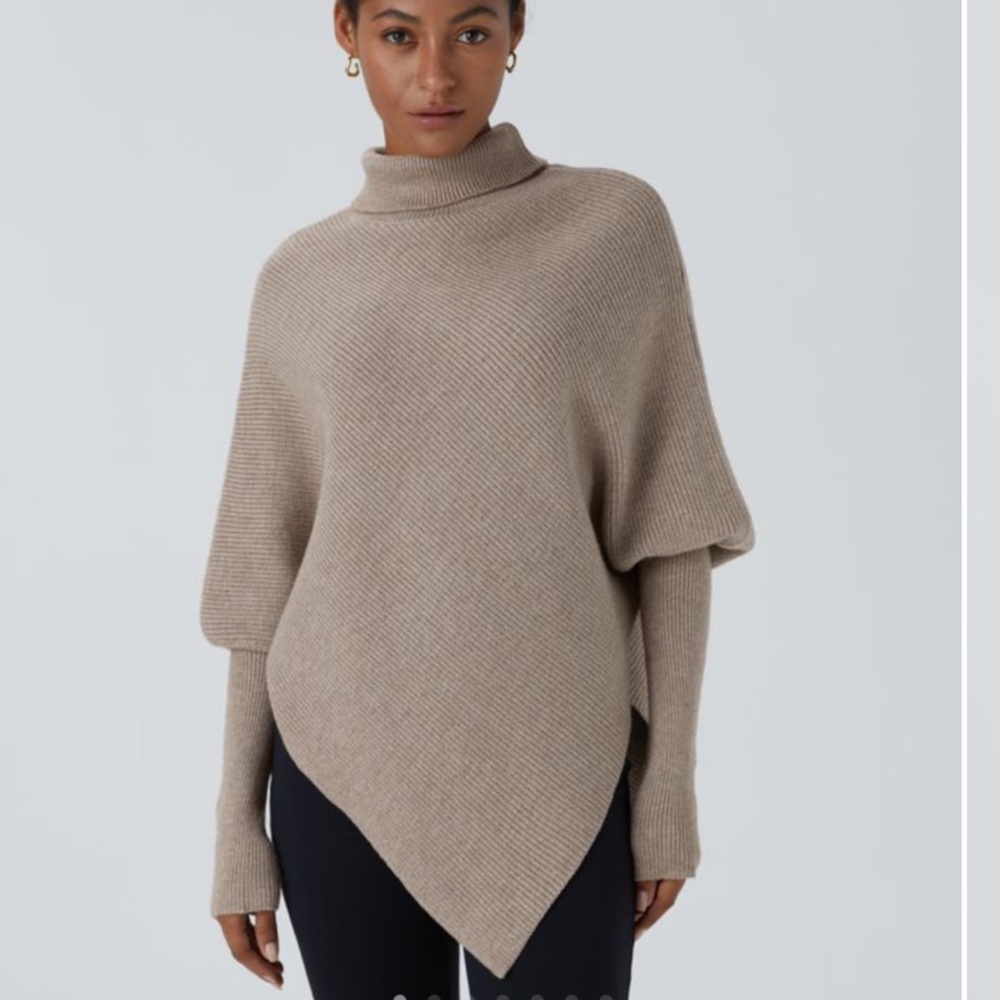 Halara Asymmetric Hem Work Sweater